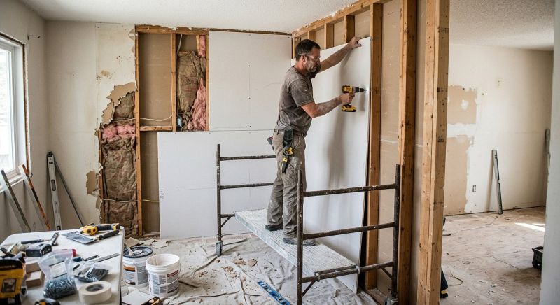 Gypsum Board Installation in Littleton, CO